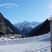 Der Weg ins Restaurant Alpenhaus Prossau im Kötschachtal in Bad Gastein, Gasteinertal